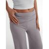 imageTrendy Queen Womens Wide Leg Yoga Pants Palazzo Fall Work Flowy Casual Pants Stretchy Bussiness OutfitsLight Grey