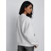 imageTrendy Queen Womens Zip Up Sweatshirts Jackets Oversized Fall Outfits Winter Clothes Hoodies with Pockets Y2k 2024 FashionGrey