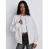 imageTrendy Queen Womens Zip Up Sweatshirts Jackets Oversized Fall Outfits Winter Clothes Hoodies with Pockets Y2k 2024 FashionGrey