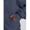 imageTrendy Queen Womens Zip Up Sweatshirts Jackets Oversized Fall Outfits Winter Clothes Hoodies with Pockets Y2k 2024 FashionGreyblue