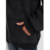 imageTrendy Queen Zip Up Hoodies for Women Acid Wash Oversized Sweatshirts Fall Cute Y2k Clothes Winter Jackets Vintage StreetwearBlack