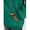 imageTrendy Queen Zip Up Hoodies for Women Acid Wash Oversized Sweatshirts Fall Cute Y2k Clothes Winter Jackets Vintage StreetwearGreen