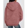 imageTrendy Queen Zip Up Hoodies for Women Acid Wash Oversized Sweatshirts Fall Cute Y2k Clothes Winter Jackets Vintage StreetwearPink