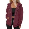 imageTrendy Queen Zip Up Hoodies for Women Acid Wash Oversized Sweatshirts Fall Cute Y2k Clothes Winter Jackets Vintage StreetwearWinered