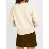 imageTrendy Queen Cropped Cardigan Sweaters for Women Lightweight Crop Cotton Knit Y2k Fall Outfits Fashion Clothes 2025Beige