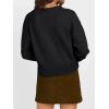 imageTrendy Queen Cropped Cardigan Sweaters for Women Lightweight Crop Cotton Knit Y2k Fall Outfits Fashion Clothes 2025Black