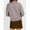 imageTrendy Queen Cropped Cardigan Sweaters for Women Lightweight Crop Cotton Knit Y2k Fall Outfits Fashion Clothes 2025Camel
