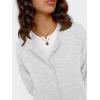 imageTrendy Queen Cropped Cardigan Sweaters for Women Lightweight Crop Cotton Knit Y2k Fall Outfits Fashion Clothes 2025Grey