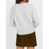 imageTrendy Queen Cropped Cardigan Sweaters for Women Lightweight Crop Cotton Knit Y2k Fall Outfits Fashion Clothes 2025Grey