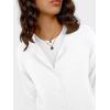 imageTrendy Queen Cropped Cardigan Sweaters for Women Lightweight Crop Cotton Knit Y2k Fall Outfits Fashion Clothes 2025White