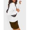 imageTrendy Queen Cropped Cardigan Sweaters for Women Lightweight Crop Cotton Knit Y2k Fall Outfits Fashion Clothes 2025White