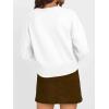 imageTrendy Queen Cropped Cardigan Sweaters for Women Lightweight Crop Cotton Knit Y2k Fall Outfits Fashion Clothes 2025White