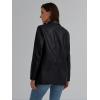imageTrendy Queen Leather Jacket for Women Oversized Blazer Faux Suede Button Up Winter Coats Fashion Fall Outfits y2k 2025Black