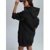 imageTrendy Queen Womens Hoodies Dresses Oversized Sweatshirts Long Sleeve Tops Fleece Pullover Fall Winter Cute ClothesBlack
