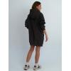 imageTrendy Queen Womens Hoodies Dresses Oversized Sweatshirts Long Sleeve Tops Fleece Pullover Fall Winter Cute ClothesBlack