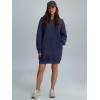 imageTrendy Queen Womens Hoodies Dresses Oversized Sweatshirts Long Sleeve Tops Fleece Pullover Fall Winter Cute ClothesNavy