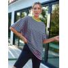 imageTrendy Queen Womens Fashion Workout T Shirts Athletic Plus Size Tops Summer Trendy Clothes 2025 Short Sleeve Spring TeeSepinkgreen