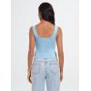 imageTrendy Queen Womens Going Out Crop Tops Backless Tank Tops Summer Y2k Teen Girls Basics Cute ClothesBabyblue