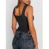 imageTrendy Queen Womens Going Out Crop Tops Backless Tank Tops Summer Y2k Teen Girls Basics Cute ClothesBlack