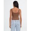 imageTrendy Queen Womens Going Out Crop Tops Backless Tank Tops Summer Y2k Teen Girls Basics Cute ClothesCoffeegrey