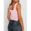 imageTrendy Queen Womens Going Out Crop Tops Backless Tank Tops Summer Y2k Teen Girls Basics Cute ClothesFleshpink