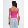 imageTrendy Queen Womens Going Out Crop Tops Backless Tank Tops Summer Y2k Teen Girls Basics Cute ClothesHotpink
