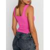 imageTrendy Queen Womens Going Out Crop Tops Backless Tank Tops Summer Y2k Teen Girls Basics Cute ClothesHotpink