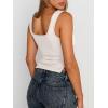 imageTrendy Queen Womens Going Out Crop Tops Backless Tank Tops Summer Y2k Teen Girls Basics Cute ClothesLightapricot