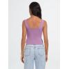 imageTrendy Queen Womens Going Out Crop Tops Backless Tank Tops Summer Y2k Teen Girls Basics Cute ClothesMauve