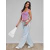 imageTrendy Queen Womens Going Out Crop Tops Backless Tank Tops Summer Y2k Teen Girls Basics Cute ClothesMauve