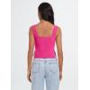 imageTrendy Queen Womens Going Out Crop Tops Backless Tank Tops Summer Y2k Teen Girls Basics Cute ClothesNeonpink