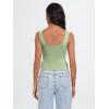 imageTrendy Queen Womens Going Out Crop Tops Backless Tank Tops Summer Y2k Teen Girls Basics Cute ClothesPalegreen