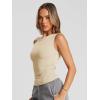 imageTrendy Queen Womens Off The Shoulder Tops Summer Shirts Going Out Crop Tank Top Y2K T Corset Tube Cute Fashion OutfitsApricot