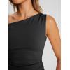 imageTrendy Queen Womens Off The Shoulder Tops Summer Shirts Going Out Crop Tank Top Y2K T Corset Tube Cute Fashion OutfitsBlack