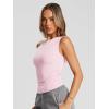 imageTrendy Queen Womens Off The Shoulder Tops Summer Shirts Going Out Crop Tank Top Y2K T Corset Tube Cute Fashion OutfitsPink