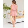 imageTrendy Queen Womens Summer 2 Piece Outfits Short Sets Matching Sleeveless Tank Top High Waisted Shorts with PocketsPink