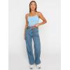 imageTrendy Queen Womens Summer Camisole Sleeveless Square Neck Tank Tops Basic ShirtBaby Blue