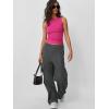 imageTrendy Queen Women Going Out Casual Tank Tops Spring Summer Basic Cute 2025 Sleeveless Shirt Y2K Fashion Outfit ClothesHot Pink