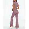 imageTrendy Queen Womens 2 Piece Outfits Lounge Sets Summer Y2k Short Sleeve Cropped Tops and Drawstring Flare Pants TracksuitsNutmeg