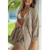imageTrendy Queen 2 Piece Sets For Women Lounge Wear Pajama Matching Long Sleeve Two Piece Spring Outfits Fashion Tracksuit 2025Coffeegrey