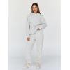imageTrendy Queen Sweatsuits Women 2 Piece Outfit Two Piece Lounge Sets Hoodies and Sweatpants Fall Fashion Clothes 2025 TracksuitGrey
