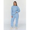 imageTrendy Queen Sweatsuits Women 2 Piece Outfit Two Piece Lounge Sets Hoodies and Sweatpants Fall Fashion Clothes 2025 TracksuitLightblue