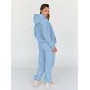 imageTrendy Queen Sweatsuits Women 2 Piece Outfit Two Piece Lounge Sets Hoodies and Sweatpants Fall Fashion Clothes 2025 TracksuitLightblue