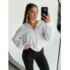 imageTrendy Queen Hoodies for Women Full Zip Up Cropped Sweatshirts Jackets Casual Comfy Gym Tops Fall Outfits Winter Clothes 2024Grey