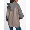 imageTrendy Queen Oversized Hoodies for Women Pullover Fleece Fall Sweatshirts Fashion Y2K Outfits Clothes 2025Coffeegrey Darkgrey