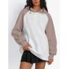imageTrendy Queen Oversized Hoodies for Women Pullover Fleece Fall Sweatshirts Fashion Y2K Outfits Clothes 2025White Coffeegrey