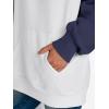 imageTrendy Queen Oversized Hoodies for Women Pullover Fleece Fall Sweatshirts Fashion Y2K Outfits Clothes 2025White Navy