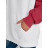imageTrendy Queen Oversized Hoodies for Women Pullover Fleece Fall Sweatshirts Fashion Y2K Outfits Clothes 2025White Red