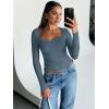 imageTrendy Queen Womens Going Out Tops Long Sleeve Top Trendy Cute Shirt Y2k Clothing Fall Fashion Clothes 2025Hazeblue