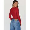 imageTrendy Queen Womens Going Out Tops Long Sleeve Top Trendy Cute Shirt Y2k Clothing Fall Fashion Clothes 2025Red